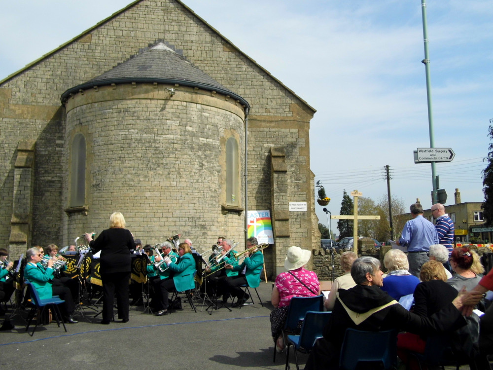 Good Friday Open Air Service at Trinity Methodist