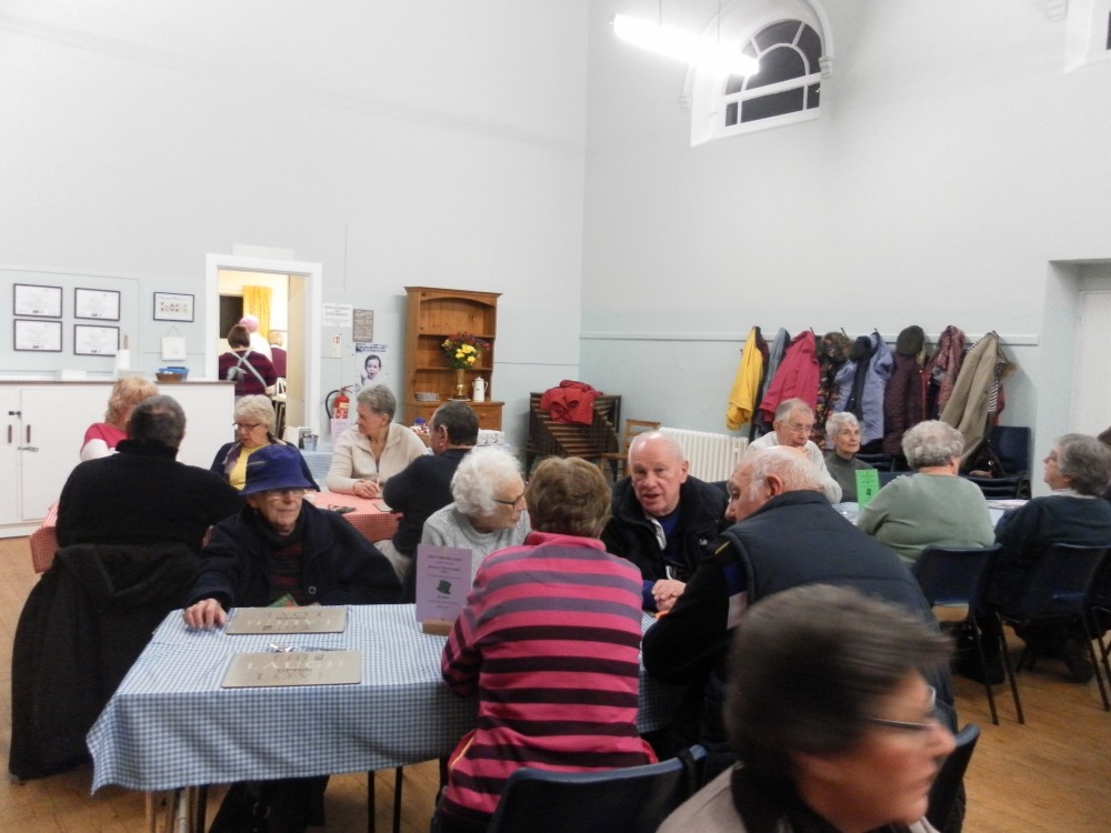 The many social events in hall at Trinity Westfield